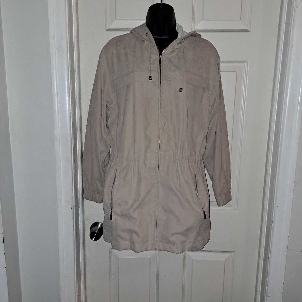 Talbots tan Jacket size small